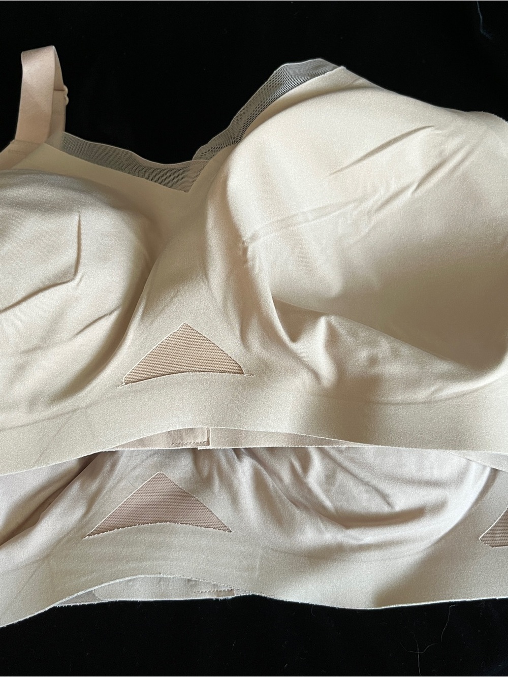 Lot of 2 HONEYLOVE Crossover Nude Sand Bras Sz 1X - Picture 2 of 3